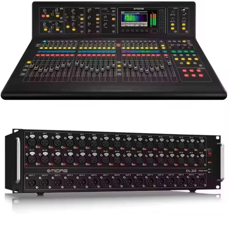 

СПЕЦИАЛЬНАЯ ПРОДАЖА ПРОДАЖА Midas M32R Live Digital Mixer + сценический блок DL32 + катушка сетевого кабеля Cat5 длиной 150 футов