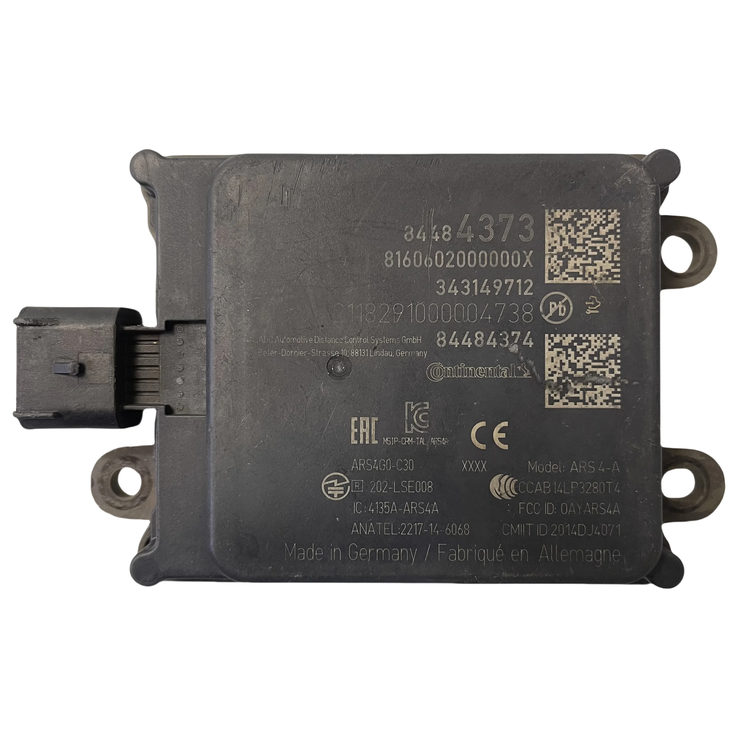 84484373 Adaptive Radar Cruise Control Module Radar Cruise Control Distance Sensor Module Suitable for Chevrolet Trailblazer