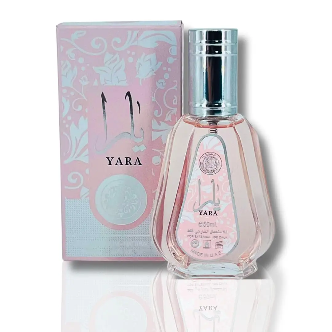 Portable Lattafa Yara For Women Eau de Parfum Spray Long Lasting Pheromone Perfume Fruity Vanilla Floral Travel Size Perfume