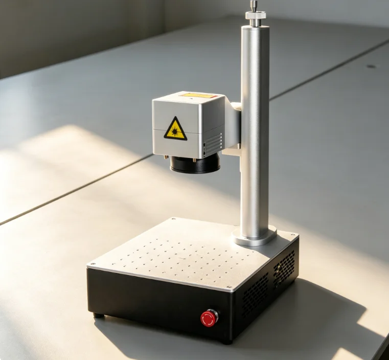 Portable Laser Engraver 20W 30W Industrial Fiber Laser Marking Machine Metal Jewelry Leather High Precision