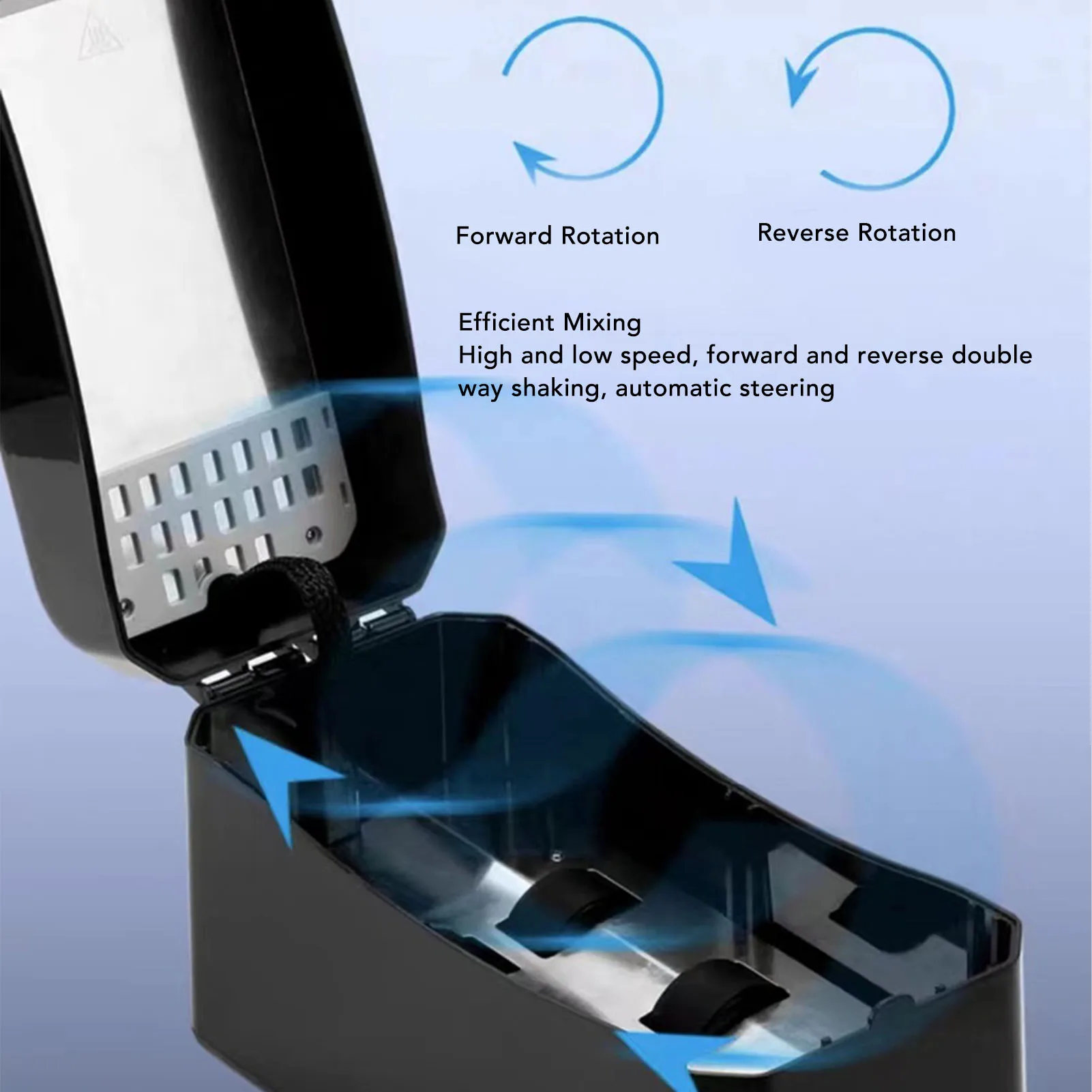 Photosensitive Resin Mixer Forward Reverse Rotation Resin Heating Mixer Surround Heating Even Shaking 48W for 250g 500g 1000g