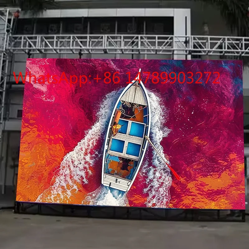 5000cd High Bright LED Panel Energy Saving Durable 500*1000mm Outdoor Rental Video Wall