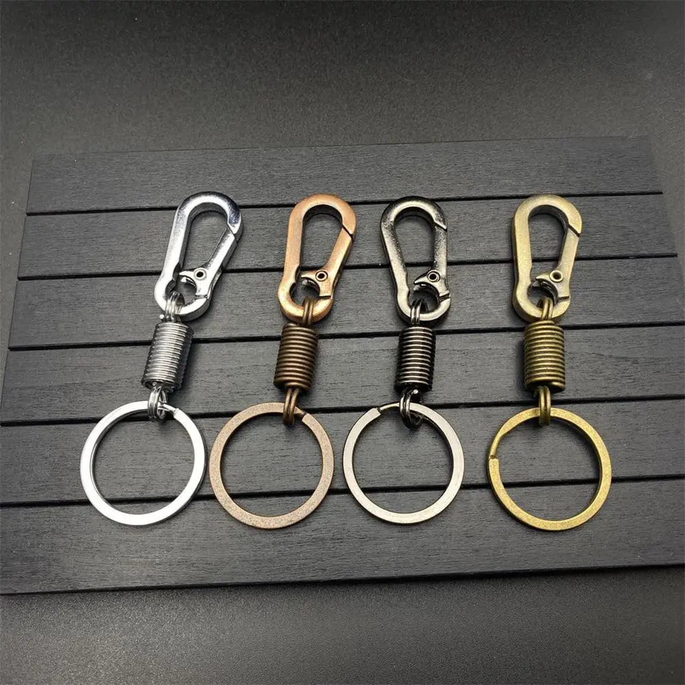 

Bag Pendants Gourd Buckle Carabiner Key Pendant Anti-lost Key Rings Waist Belt Clip Spring Keyring Spring Keychain Car Keychain