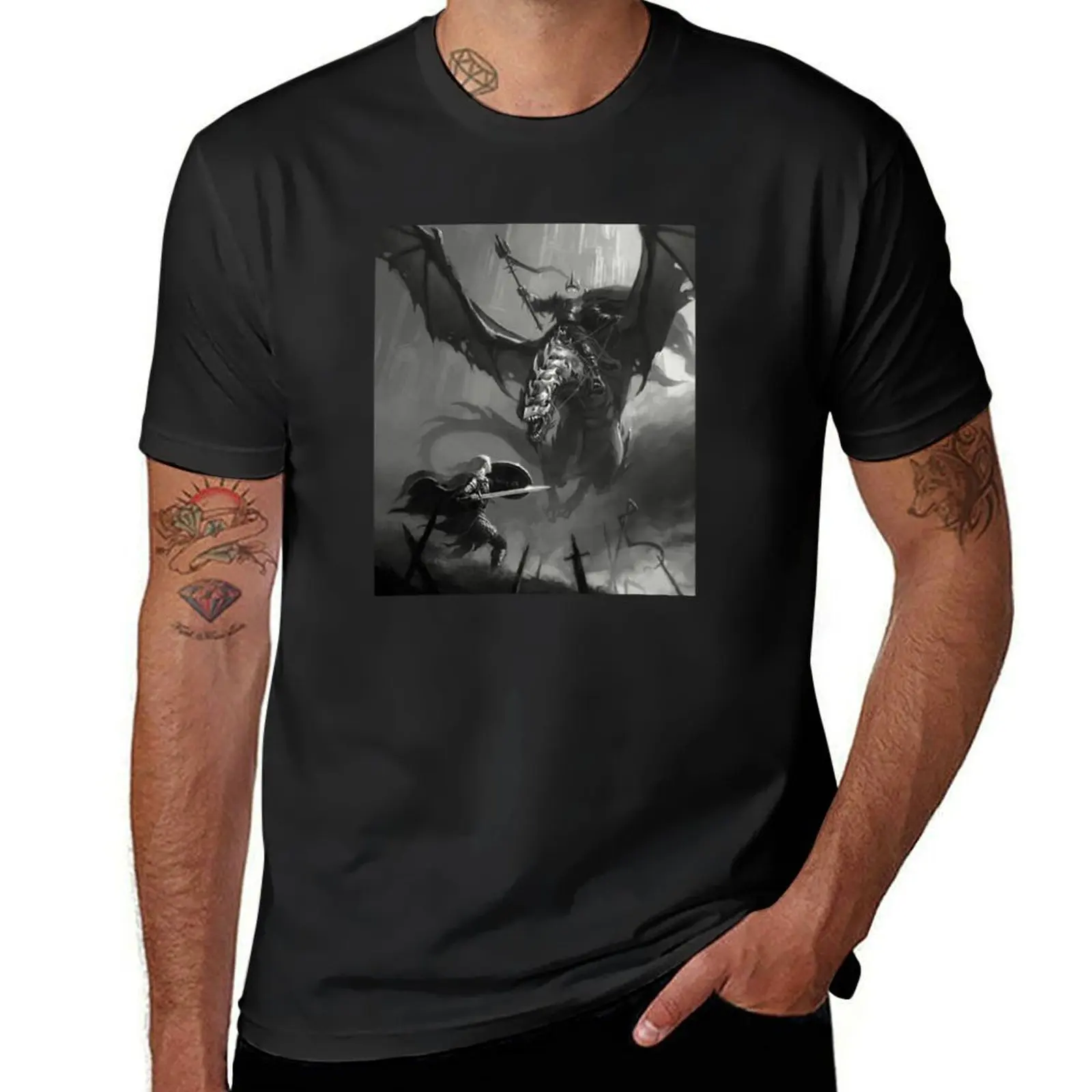 Vintage Nazgul T-Shirt new edition customizeds sublime Aesthetic clothing designer t shirt men