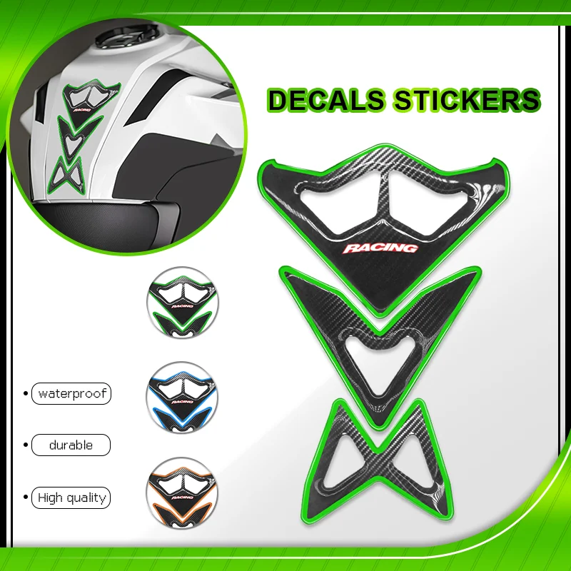 For Z650 RS Z750 R Z800 Z900 RS Z900SE Z1000 R Z1000SX NINJA300 400 650 1000 Motorcycle Tank Sticker Fuel Tank Protector Decals