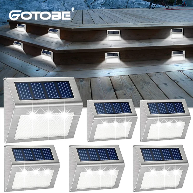 

Outdoor Solar LED Wall Light Waterproof Sunlight Garden Decoration Street Lights Path Home Garden Solar Power Lamp Wall Light
