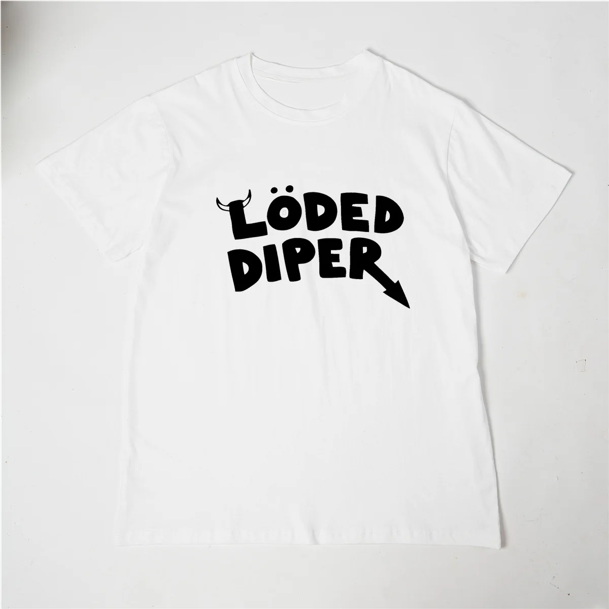 Men t-shirt LODED DIPER   DIARY OF A WIMP KID tshirt male brand teeshirt men summer cotton t shirt