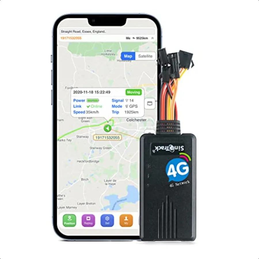 

SinoTrack GPS Tracker for Vehicles ST906L 4G GPS Tracker AntiTheft Locator RealTime Hidden Location Device for Car Motorcycle T