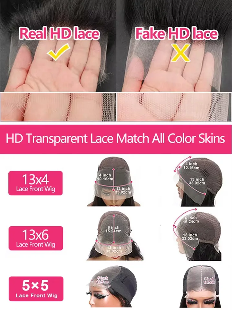 42 بوصة مستقيم الدانتيل الجبهة الباروكات الشعر البشري 13x6 Hd الدانتيل الباروكة الأمامية 13x4 العظام شعر طبيعي مفرود الباروكات للنساء السود