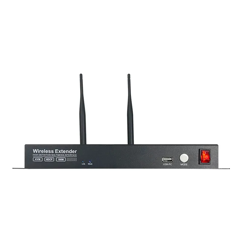 All New WE100P Wireless Transmitter and Receiver Build-in KVM Function Support Audio And Video Through Wireless