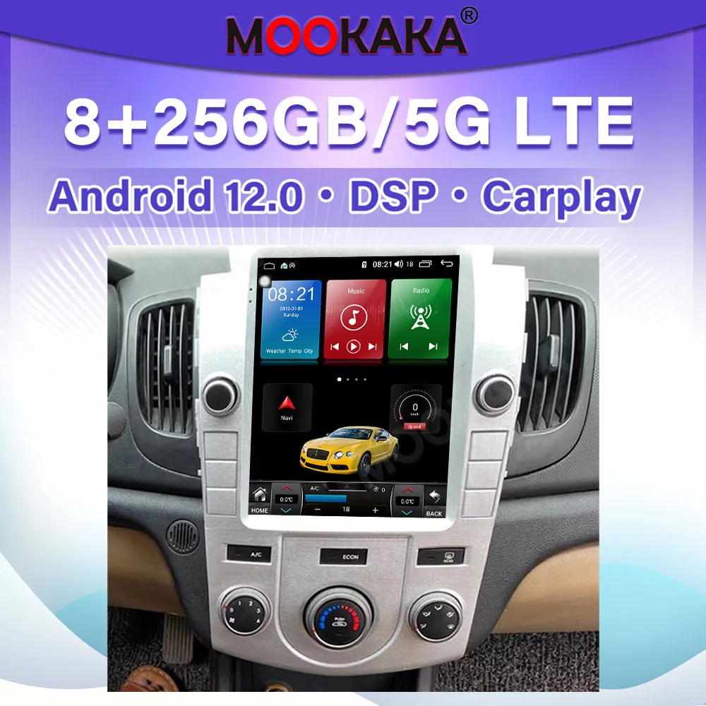 

For Kia Forte 2009 -2016 Android 11 Car Multimedid player Auto Radio GPS Navigation Audio Stereo