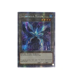 ORICA YUGIOH DIY Karty Proxy Swordsoul Token Igawa Asagi Ultimate Rzadkie Angielskie Nieoryginalne