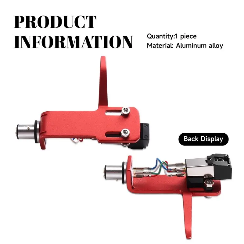 B49C AT-3600L Turnable Cartridge Straight Headshell For TN-200/TN280/TN-300 B