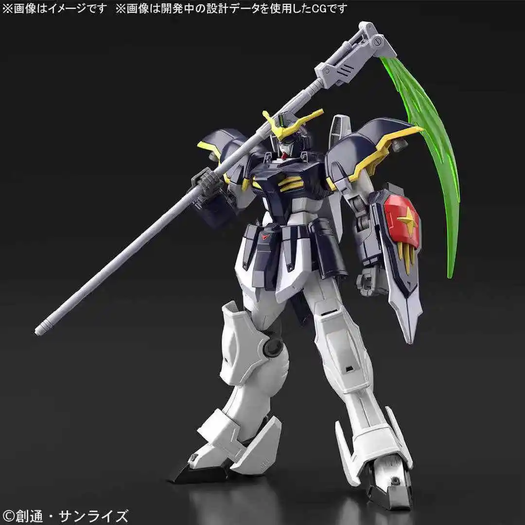 Bandai Genuíno 1/144 HG-XXXG-01D Gundam Deathscythe Model Kit Anime Figure Model Collection Toy Gift