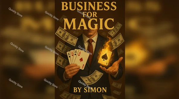 Business For Magic - The Magician's Guide to Making Money by Saymon Magic tricks (Instant Download) Quickly send
