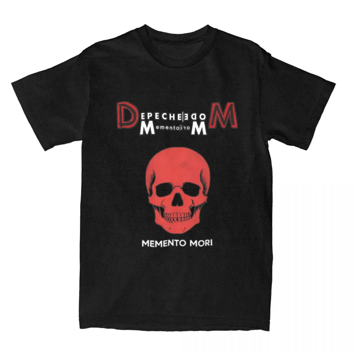 Depeche Modes Memento Mori Rock Music T Shirt Merch Men Women Pure Cotton Leisure Tees Short Sleeve Clothes New Arrival