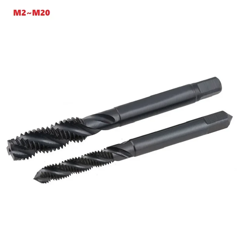 Spiral Hand Thread Tap Screw Spiral Point Thread Metric Plug Drill Bits M2 M2.5 M3 M3.5 M4 M5 M6 M8 M10 M12 M14-M20 Hand Tools