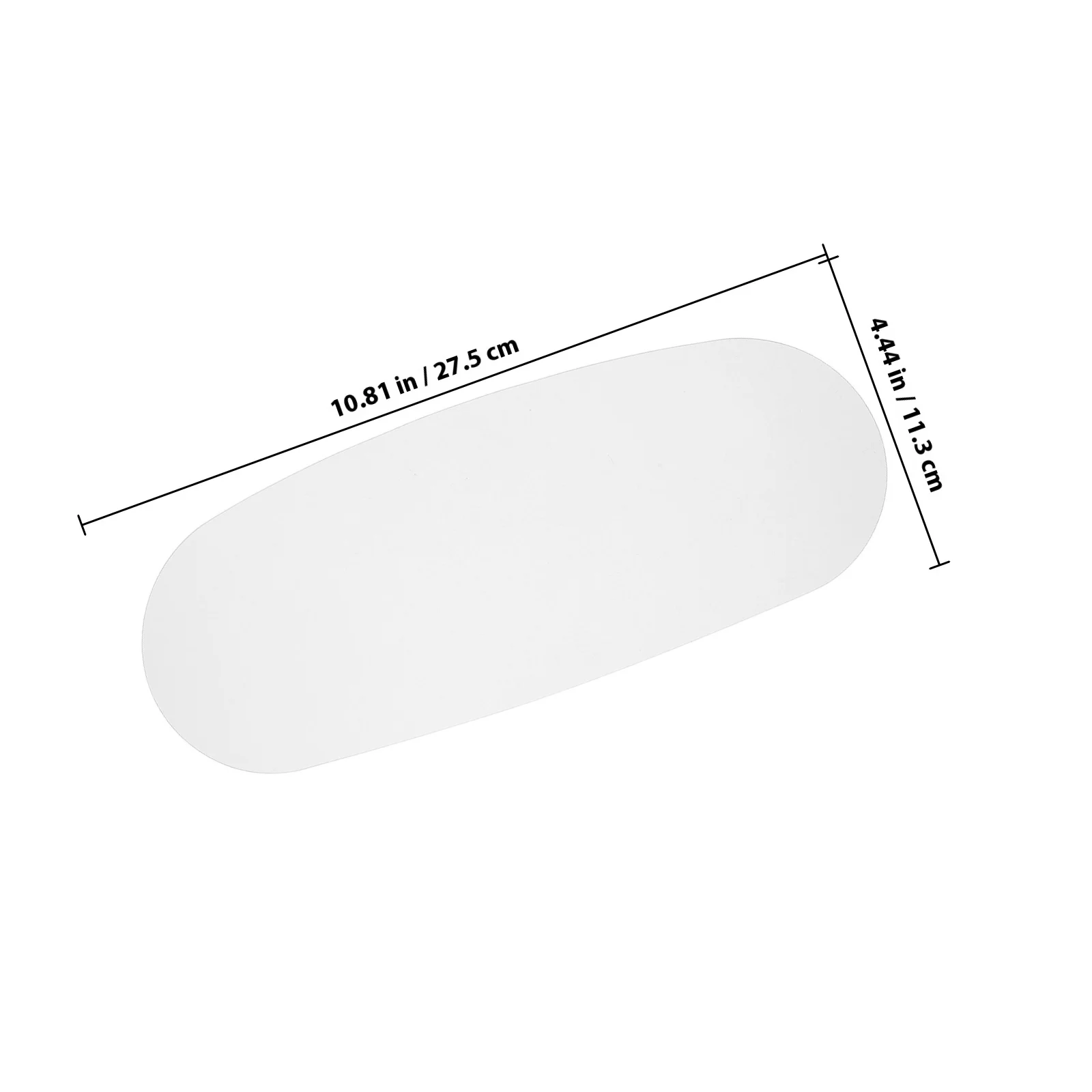 2Pcs Head Protective Film High Definition Thickened Lens Sandblasting Lens Cover Replacement for Industrial Safety