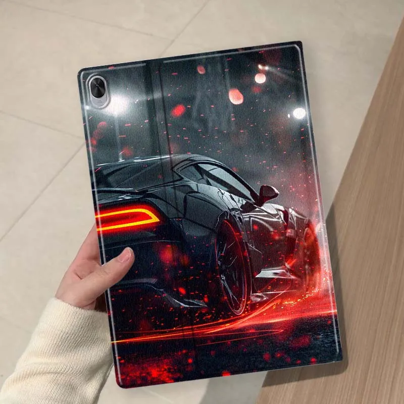 Dark Sports Car For Huawei MediaPad 11 M5 M6 ES Pro M5Lite Honor Pad V7 V8 X7 X8 X9 GT Pro Tab Tablet Case Soft