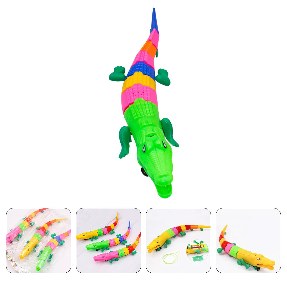 Lighted Alligator Electric Crocodile Toys Luminous Animal Multi-function Plaything