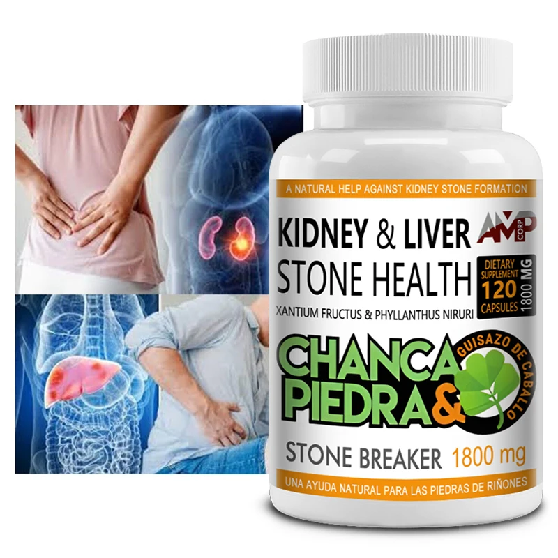 Kidney Stones and Liver Stones Supplement 1800mg, Promote Kidney Cleansing, Detoxification, Urinary Health, Antioxidant Defense