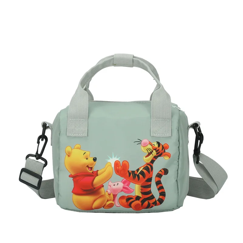 Neue Umhängetaschen Disney Kinder Cartoon Single Shoulder Taschen Studenten Jungen und Mädchen niedlichen Leinwand Schult aschen Outdoor Casual Taschen