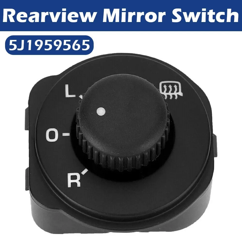 For Skoda Fabia II III Rapid Combi Roomster Practice Praktik 2006-2015 5J1959565 Car Rearview Mirror Switch Knob Accessories