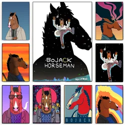 1PC BoJack Horseman Poster Paper Print Home Living Room Bedroom Entrance Bar Restaurant Cafe Art Painting Decoration