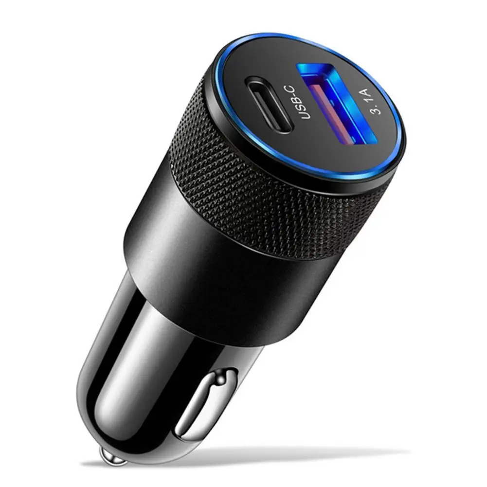 PD USB C Car Charger Quick Charge 4.0 3.0 Fast Charging For All Smartphones For iPhone 14 13 Type C Phone Charger