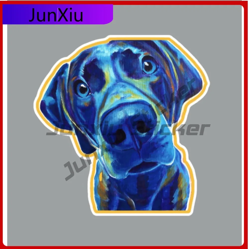 

Weimaraner Dog Art Cover Scratches Exterior Sticker Camping Car Decoration Outside New Arrivals Camper Rv Van Phone Trunk Windsh