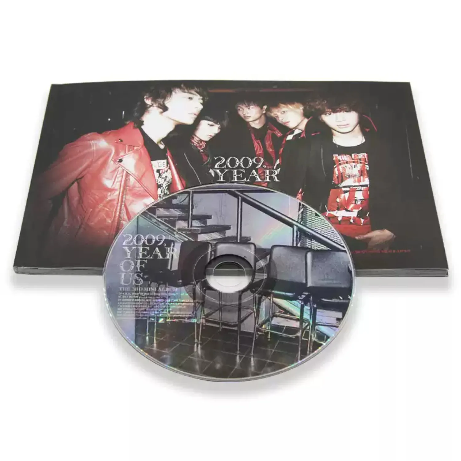 Korean 2000s Nostalgic Pop Music CD, Atmospheric Group Portrait Photography Cover, Retro Trendy Popular Track Collection