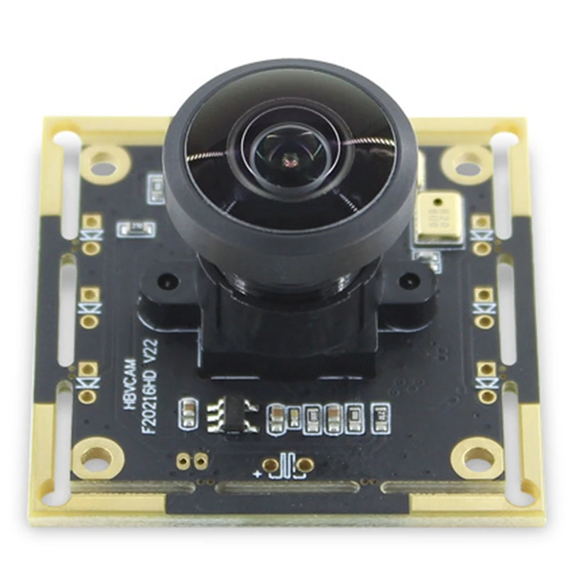 

Retail 2 Million Pixel USB Camera Module 1080P HD Face Recognition 180 Degree Panoramic Wide Angle Lens Module