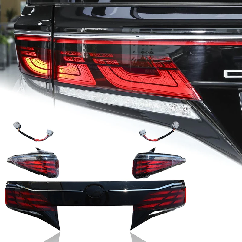 

For New Alpha LED Tail Lights For Willfa Clear Lens Upgraded Condition2025