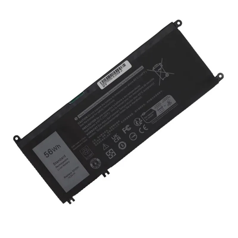 56WH 33YDH Laptop Battery For Dell 7577 7588 7773 7778 7779 7786 3490 3580 3590 99NF2 PVHT1 81PF3 081PF3 P30E P30E001