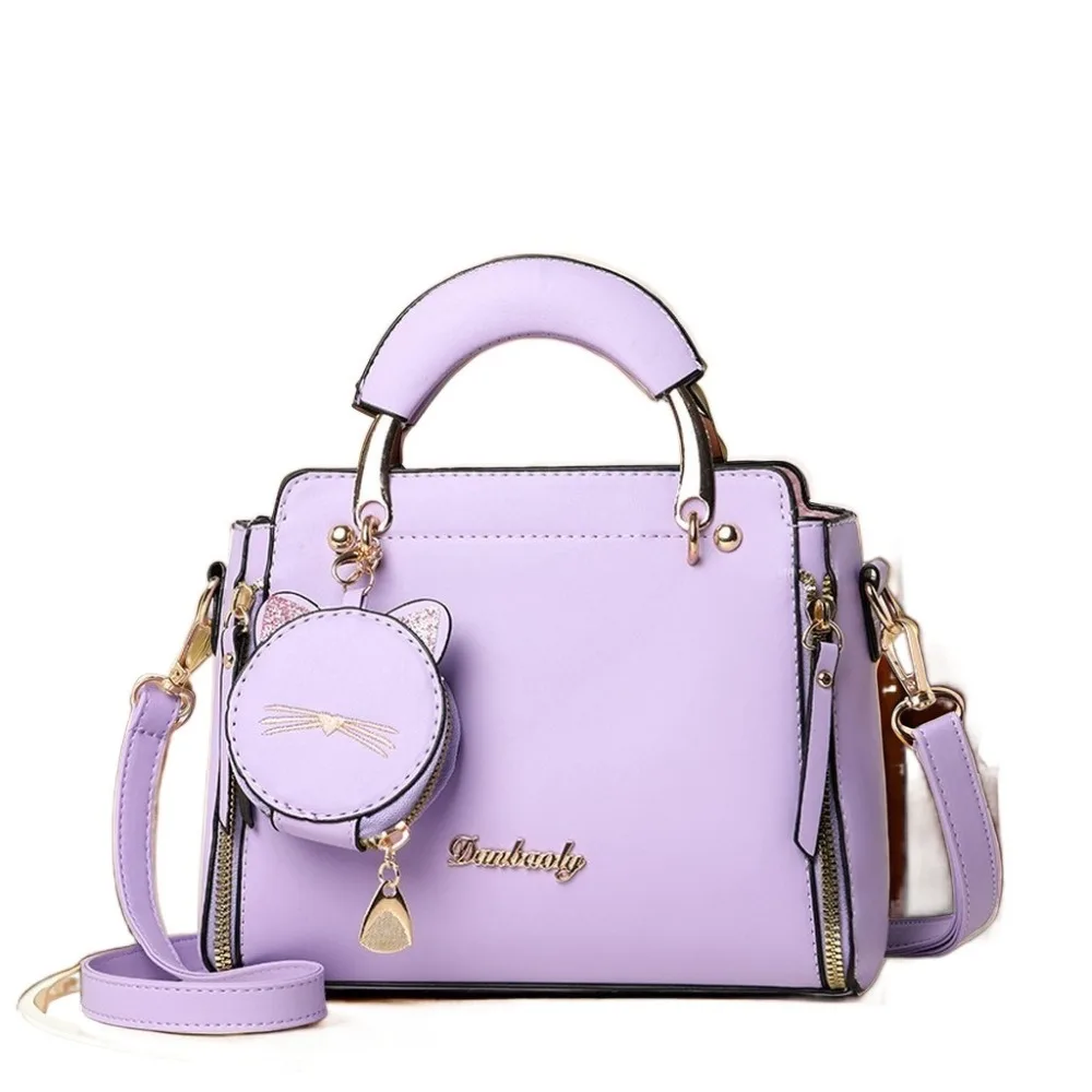 

New Light Crossbody Bag PU Mini Shoulder Bag Comfortable Portable Makeup Bag