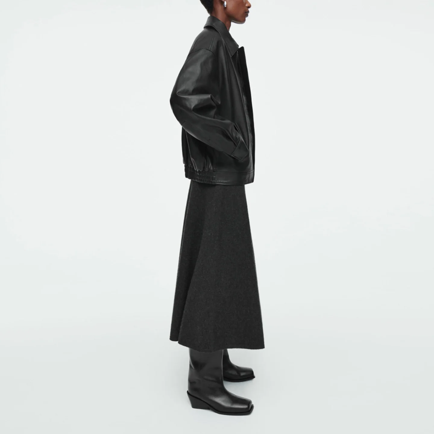 معطف Jaet نسائي جديد لخريف 2025 من الجلد أنيق للركاب Z حامل مناسب ملابس خارجية للسيدات