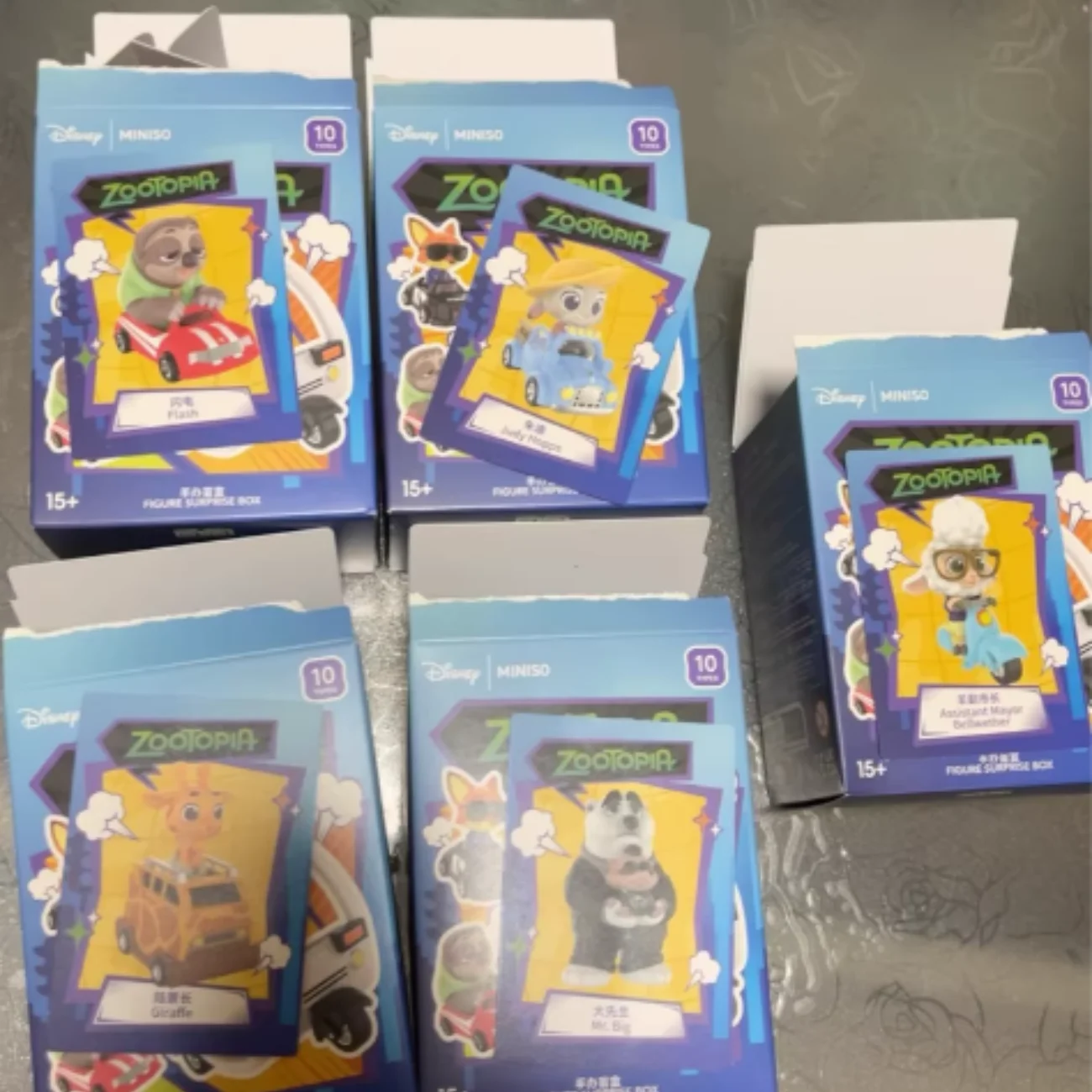 حار Zootopia خربش رحلة ممتعة صندوق أعمى Kawaii دمية صندوق الغموض أنيمي الشكل البضائع سطح المكتب الحلي هدية عيد ميلاد اللعب