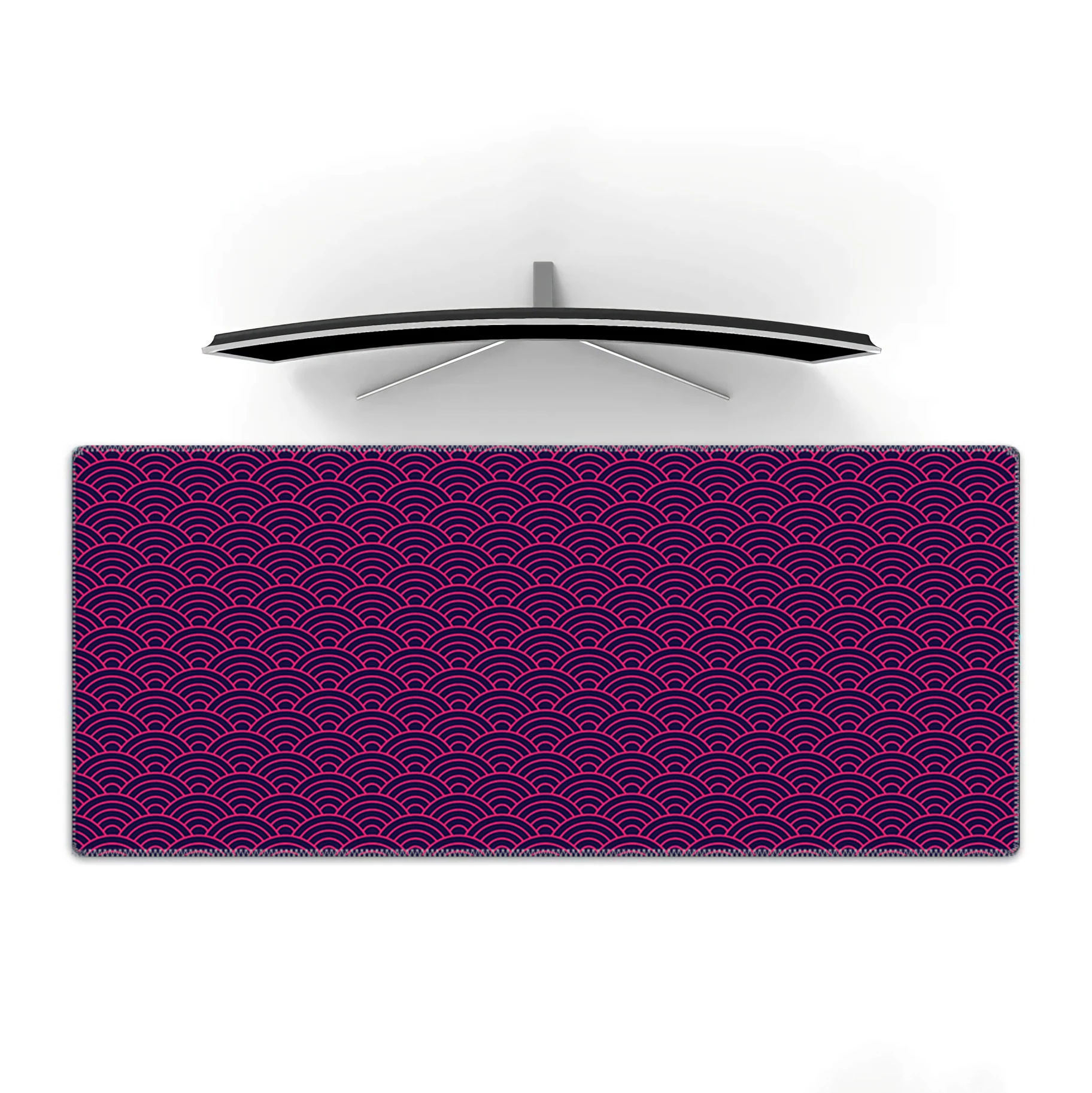 Red Mausepad ripple Desk Mat Gaming Mat Pad on The Table Office Gamer Accessories Keyboard Mats Simple Mouse Pad Mouse Carpet