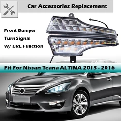 Fit For Nissan Teana ALTIMA 2013 2014 2015 2016 DRL Daytime Running Light Front Blinker Turn Signal Assembly Car Accessories