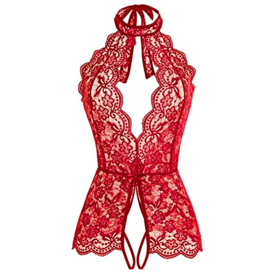 

Ababoon Women One Pcs Lingerie Lace Sexy Baby Dolls Teddy Sleepwear