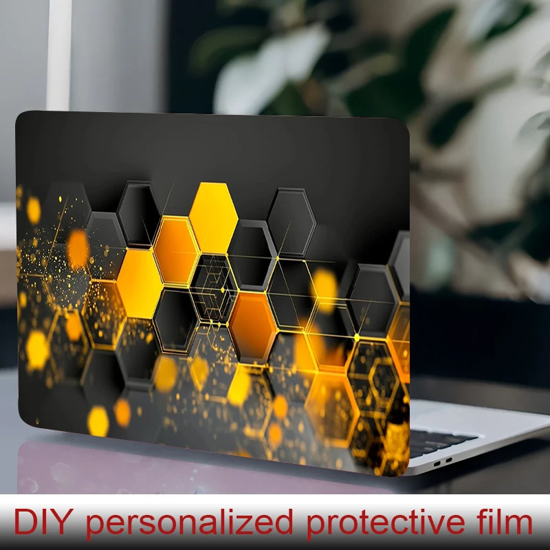 

2 наклейки для ноутбуков, защитная пленка с изображением капель воды, наклейка для самостоятельного изготовления, устойчивая к царапинам.