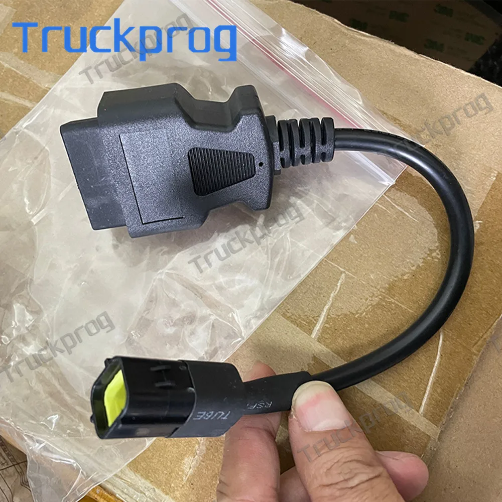 4 دبوس كابل التشخيص ل كوبوتا بايثون لواجهة Diagmaster ECU كابل تسجيل البيانات لكابل كوبوتا DST-i 4 دبوس