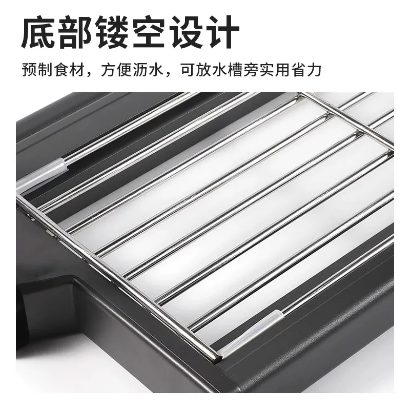خزائن المطبخ الكابينة سلال المطبخ سحب أطباق قابلة للطي توابل تلسكوبي رفع الفضاء كبسولة الرفوف #4