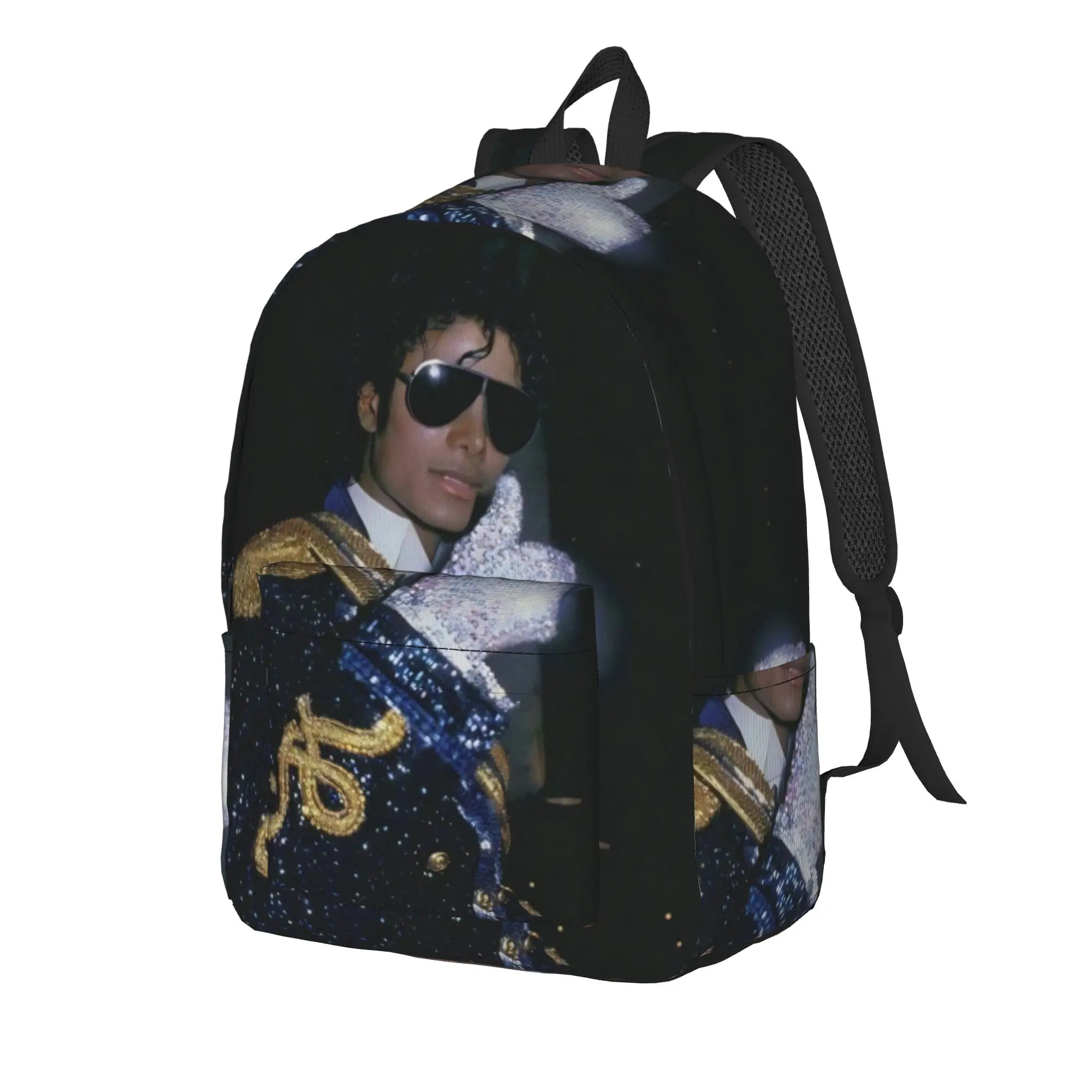 Michael Jacksons Musical Movie 2026 Backpack for Men Women Cool Student Business Daypack  Laptop Canvas Bags Gift