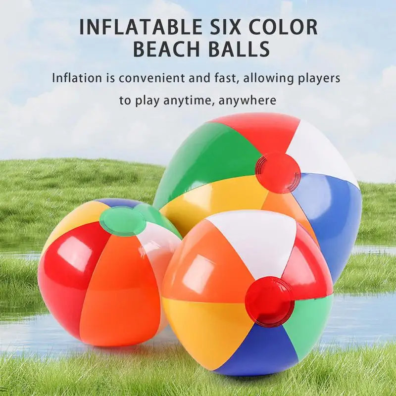 Outdoor Swimming Pool Beach Inflatable Ball Toys Fun Sports Props Beach Pool Volleyball Game Parent-child Interaction