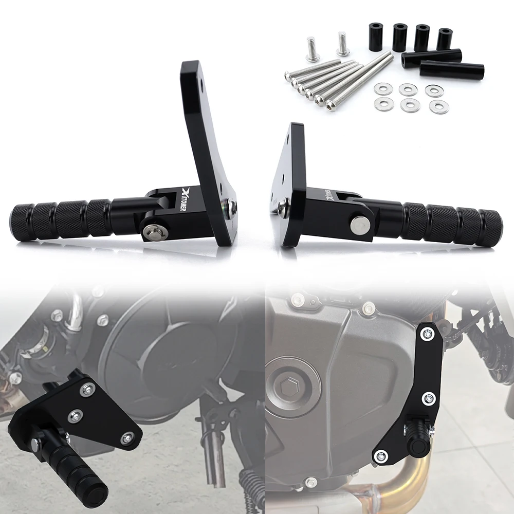

Fit For Honda XL750 XL 750 Transalp 2022 2023 2024 2025 Rider Footpeg Foot Rest Kit Adjustable Motorcycle Highway Peg Mounts