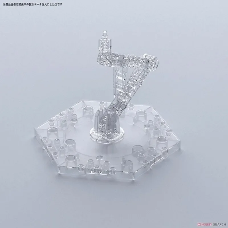 在庫ありバンダイオリジナルアクションベース 5 HG/MG 黒透明サポートアクションフィギュア模型玩具コレクションギフトアニメおもちゃ