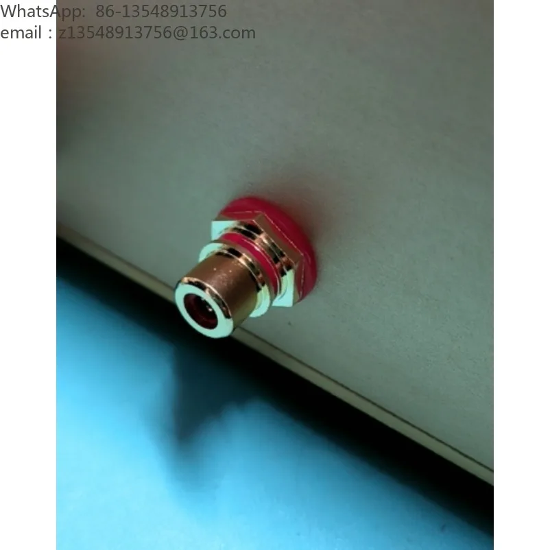 Pure copper gold-plated RCA, power amplifier input and output terminals