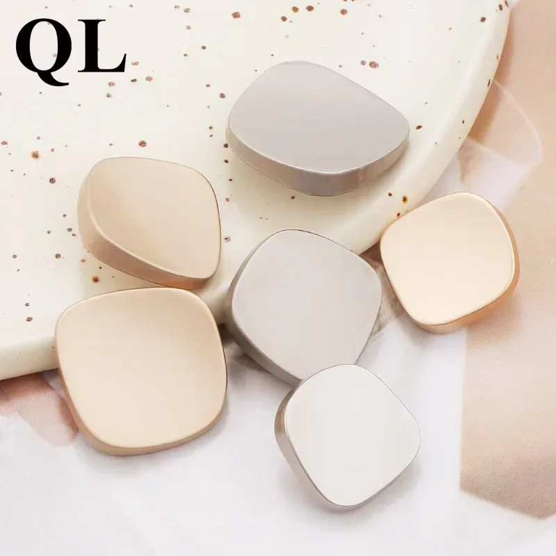 

Luxury 10Pcs Square Metal Snaps Fasteners Clothes Clips Garment Accessories Button Handmake Sewing Buckle Accesorios De Costura