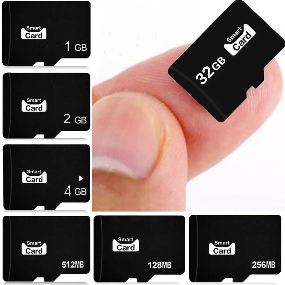 Memory Card 128M 256M 512M 1G 2G 4G 8G 16G 32G Mini SD Card Class 10 U1 TF Flash Card Memory for Mobile Phone Driving Recorder